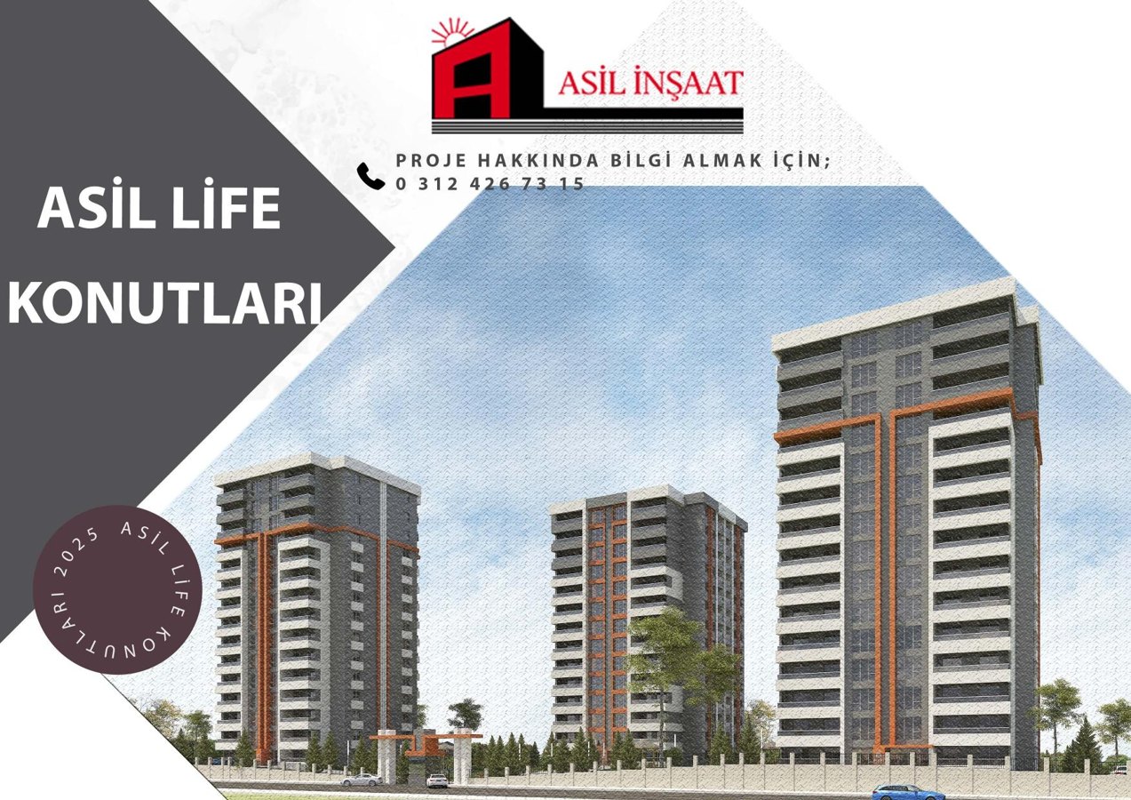 Asil Life Törekent Konutları cephe görünümü